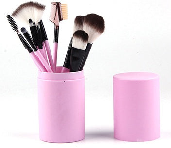 GlamEssence™ 12-Piece Pro Makeup Brush Set