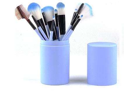 GlamEssence™ 12-Piece Pro Makeup Brush Set