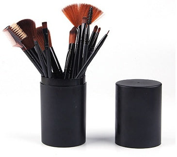 GlamEssence™ 12-Piece Pro Makeup Brush Set