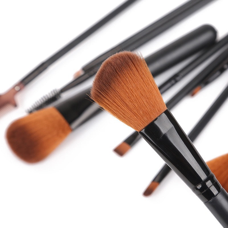 GlamEssence™ 12-Piece Pro Makeup Brush Set