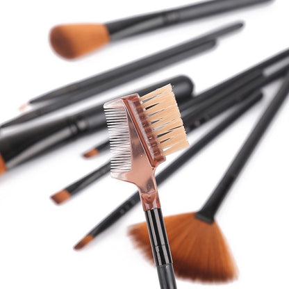 GlamEssence™ 12-Piece Pro Makeup Brush Set